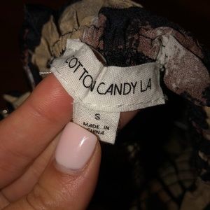 Cotton Candy Tops - Cheetah crop top Cotton Candy Tops - Cheetah crop top